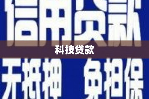 滨城科技贷款