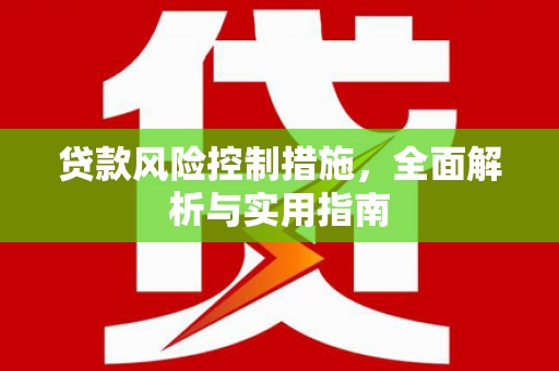 滨城贷款风险控制措施，全面解析与实用指南