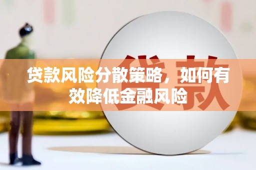 滨城贷款风险分散策略，如何有效降低金融风险