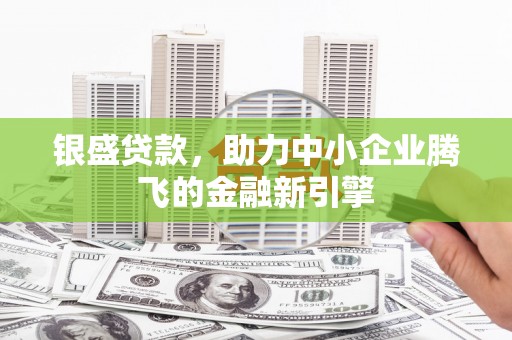 滨城银盛贷款，助力中小企业腾飞的金融新引擎