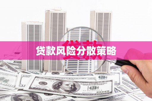 滨城贷款风险分散策略