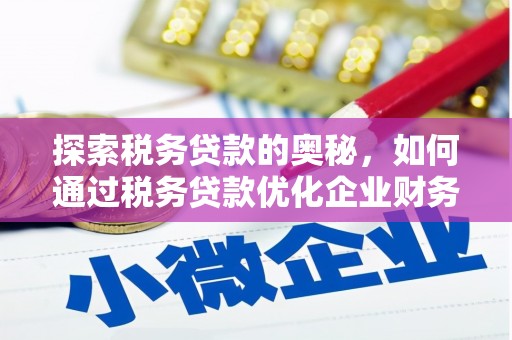 滨城探索税务贷款的奥秘，如何通过税务贷款优化企业财务
