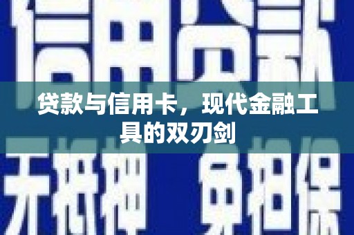 滨城贷款与信用卡，现代金融工具的双刃剑