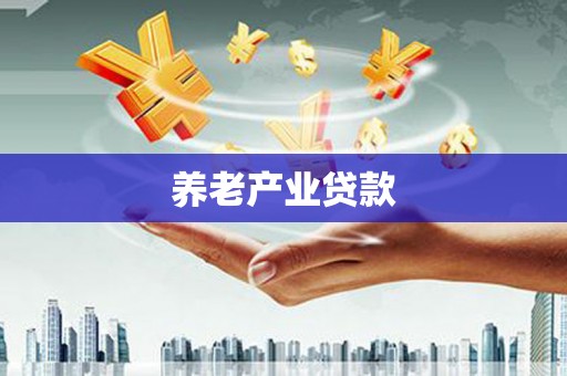 滨城养老产业贷款