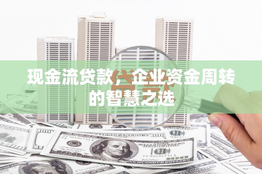 滨城现金流贷款，企业资金周转的智慧之选