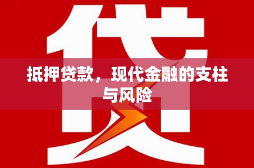 滨城抵押贷款，现代金融的支柱与风险