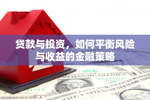滨城贷款与投资，如何平衡风险与收益的金融策略